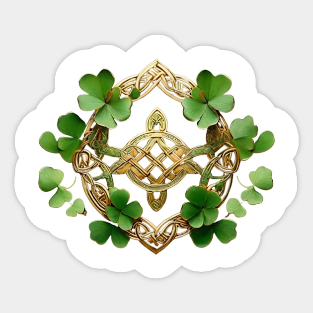 Stickers  Unlocking Irish Charm Sticker by benzshope